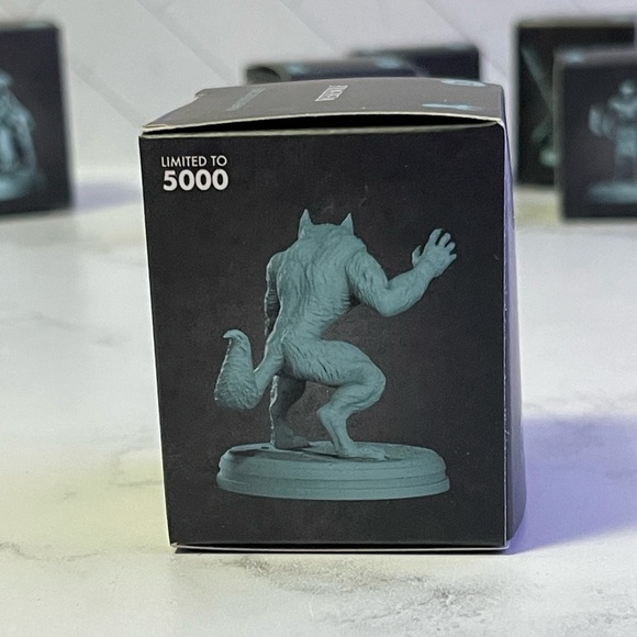 Werewolf Miniature For Tabletop RPGs | Kraken Collectibles Monster Series - Picture 2 of 7